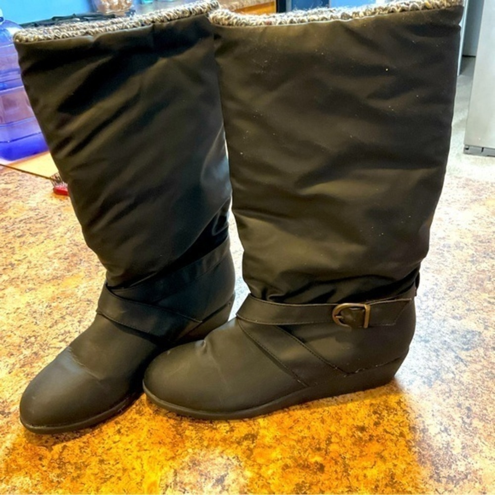 Winter Boots, water resistant, black, Naturalizer, 6.5M